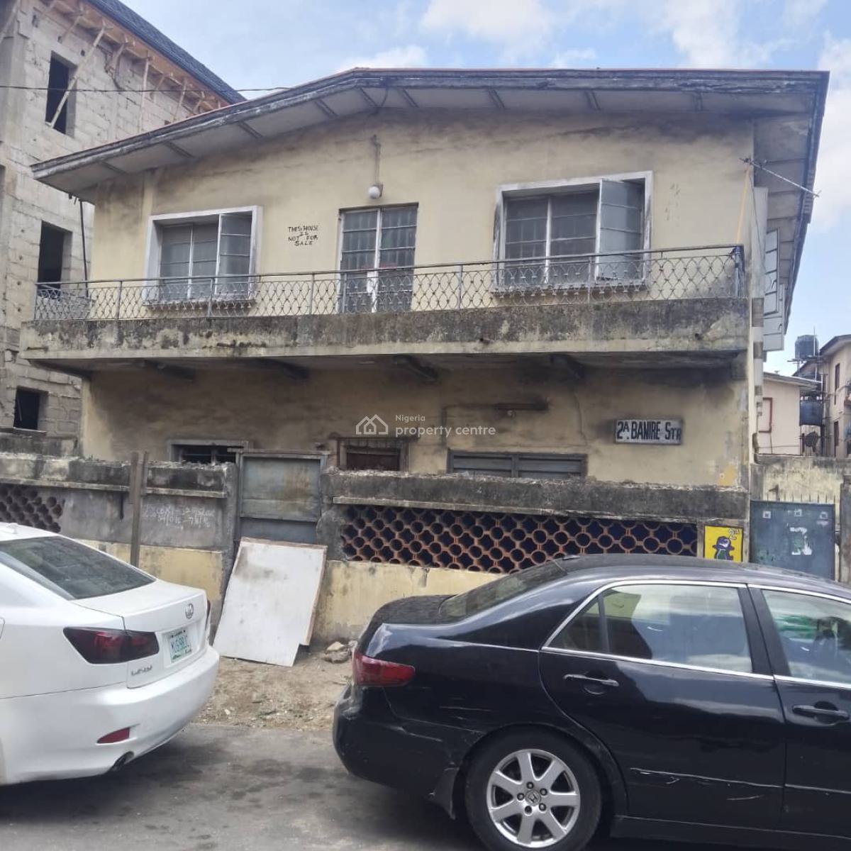 Block of 4 Flat of 3 Bedroom Flat, Off Marble, Surulere, Lagos, Block of Flats for Sale