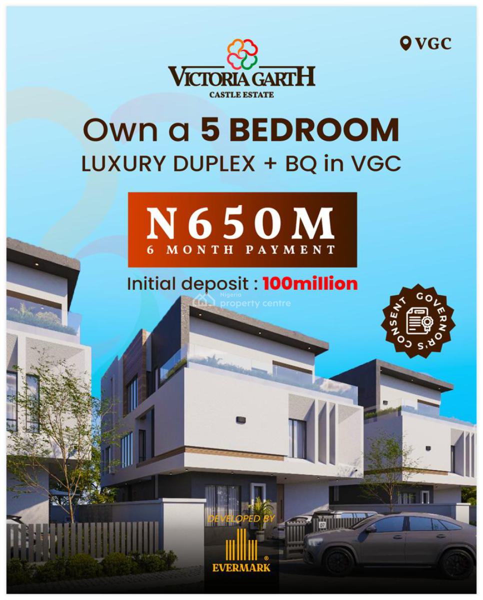 Off-plan Luxury 5bedroom Fully Detached Duplex with Bq and Swimming, Discover The True Definition of Luxury Living , Where Sophistication, Vgc, Lekki, Lagos, Detached Duplex for Sale