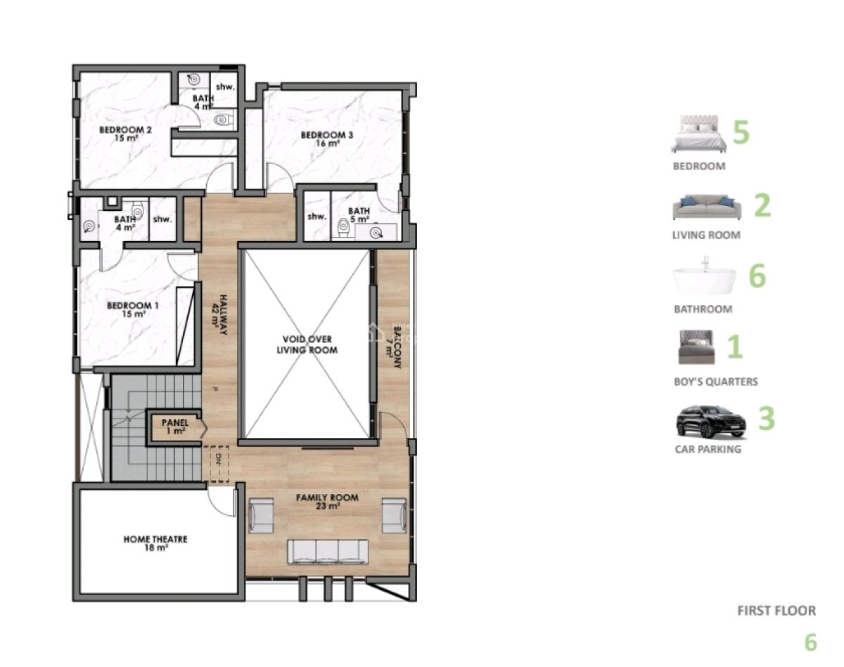 Off-plan Luxury 5bedroom Fully Detached Duplex with Bq and Swimming, Discover The True Definition of Luxury Living , Where Sophistication, Vgc, Lekki, Lagos, Detached Duplex for Sale