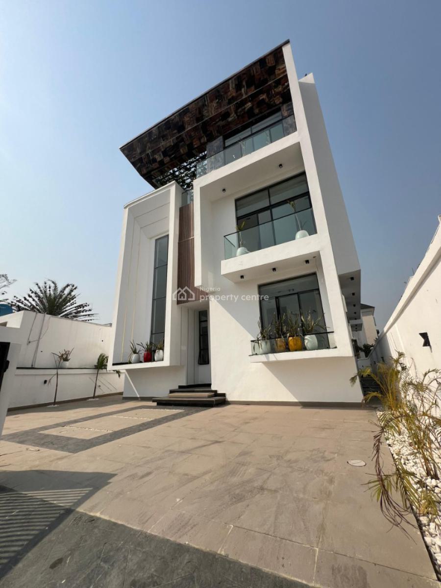 Newly Built 5bedroom Fully Detached Duplex with a Pool, Cinema, an Ope, Osapa, Lekki, Lagos, Detached Duplex for Sale