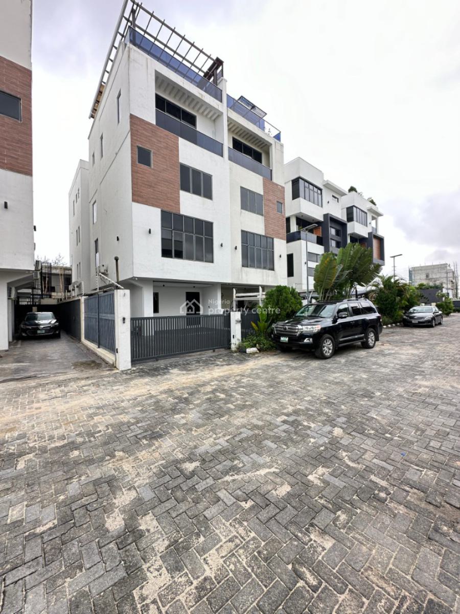 Exquisitely Detailed 5 Semi Detached with a Penthouse, Banana Island, Ikoyi, Lagos, Semi-detached Duplex for Sale