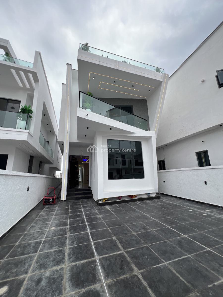 Exquisite 5 Bedroom Fully Detached Duplex with Swimming Pool & Bq, Ajah, Lagos, Detached Duplex for Sale