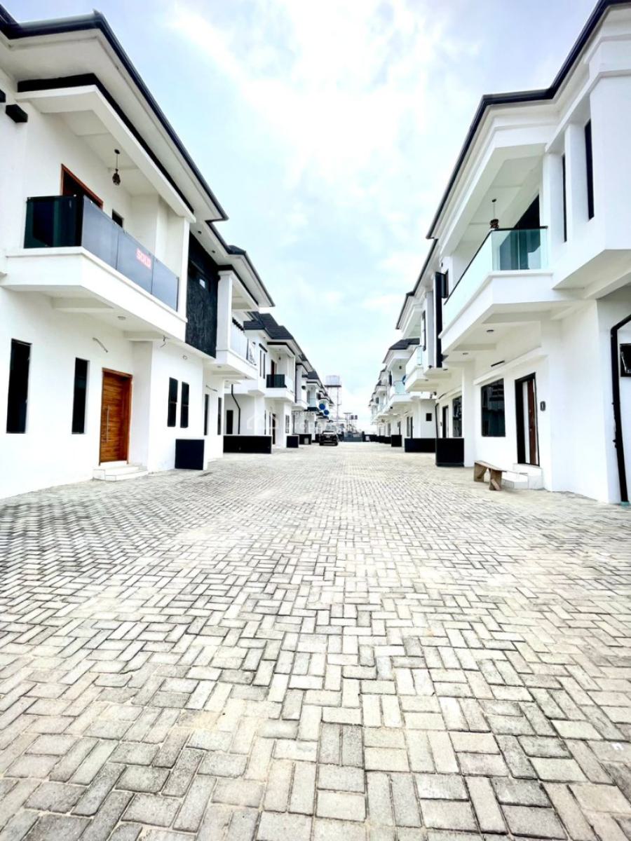 Newly Built 4 Bedroom Semi Detached Duplex with Bq in Secure Estate, Ikota, Lekki, Lagos, Semi-detached Duplex for Sale