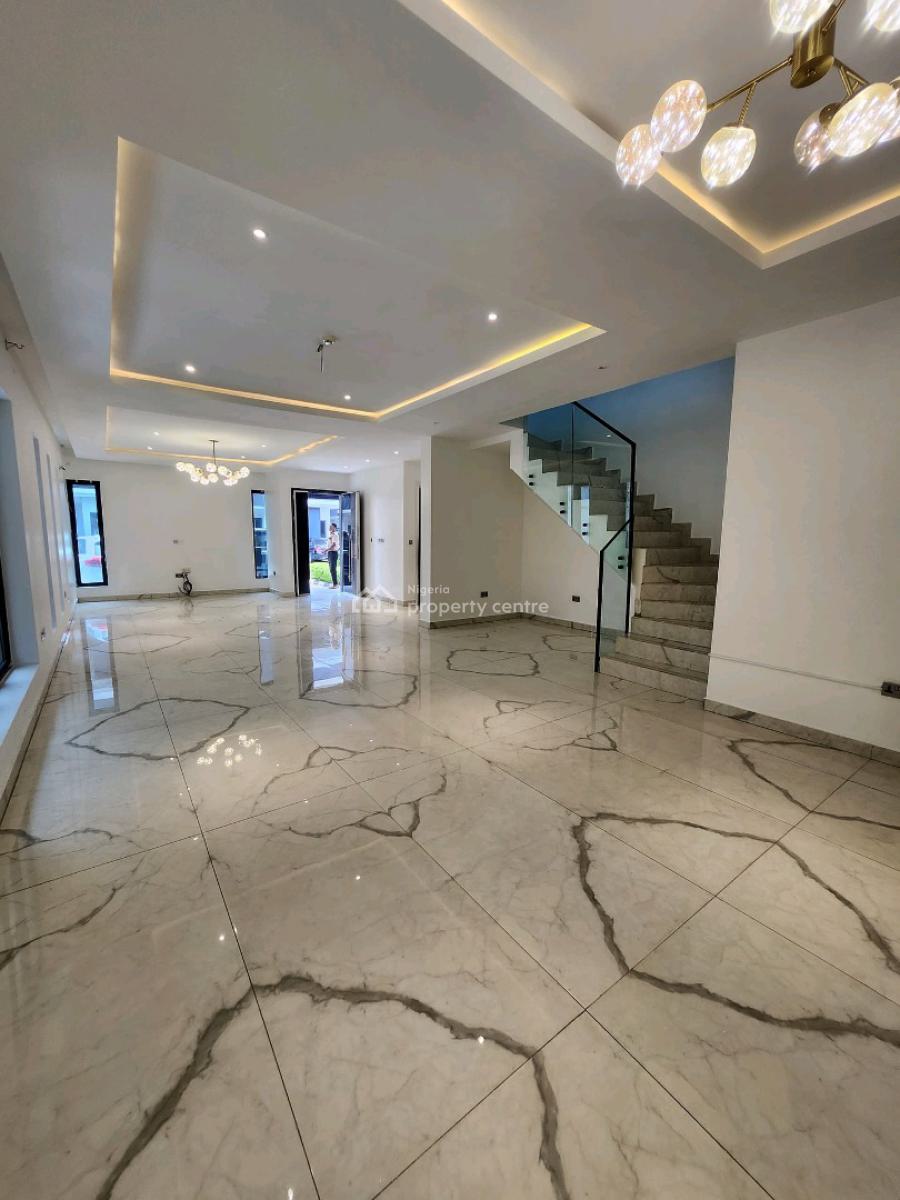 4 𝐁𝐄𝐃𝐑𝐎𝐎𝐌 𝐒𝐄𝐌𝐈 𝐃𝐄𝐓𝐀𝐂𝐇𝐄𝐃 𝐃𝐔𝐏𝐋𝐄𝐗, Victoria Island, Victoria Island (vi), Lagos, Semi-detached Duplex for Rent