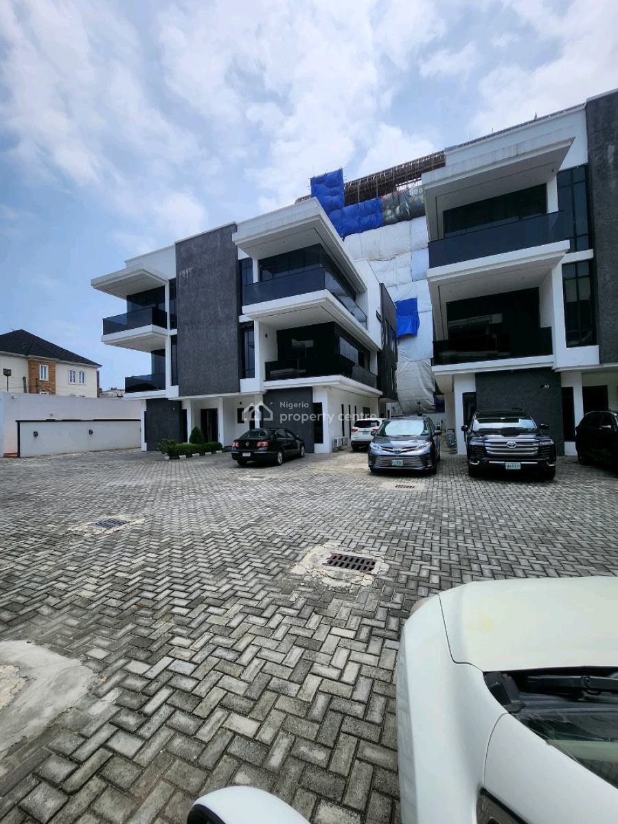 4 𝐁𝐄𝐃𝐑𝐎𝐎𝐌 𝐒𝐄𝐌𝐈 𝐃𝐄𝐓𝐀𝐂𝐇𝐄𝐃 𝐃𝐔𝐏𝐋𝐄𝐗, Victoria Island, Victoria Island (vi), Lagos, Semi-detached Duplex for Rent