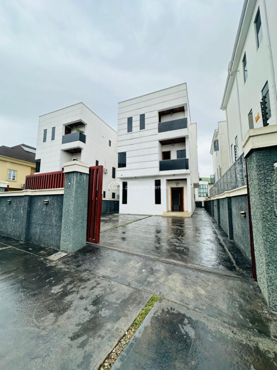 Magnificent Newly Built 5 Bedroom House Plus Study to and a Bq, Ikeja, Lagos, Detached Duplex for Sale