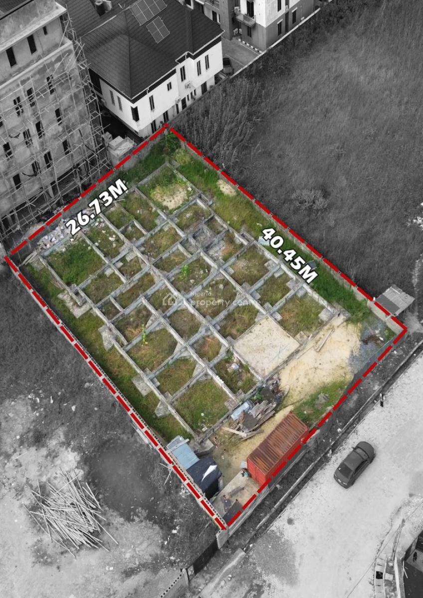 1079sqms with Piling of 6 Floors, Ikate, Lekki, Lagos, Land for Sale