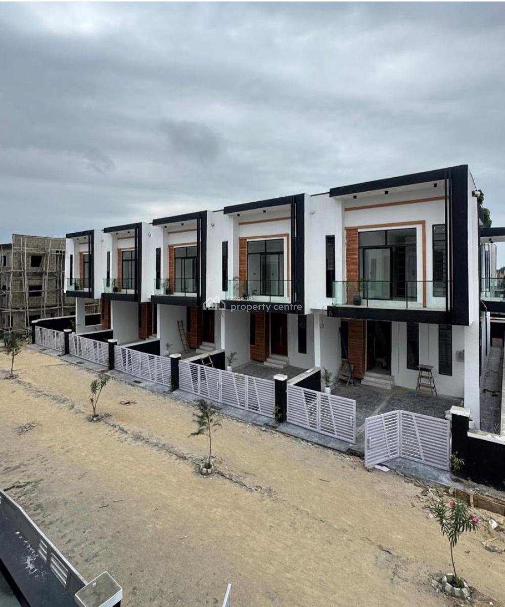 4-bedroom Self Compound Terrace Duplex, Ikota, Lekki, Lagos, Terraced Duplex for Sale