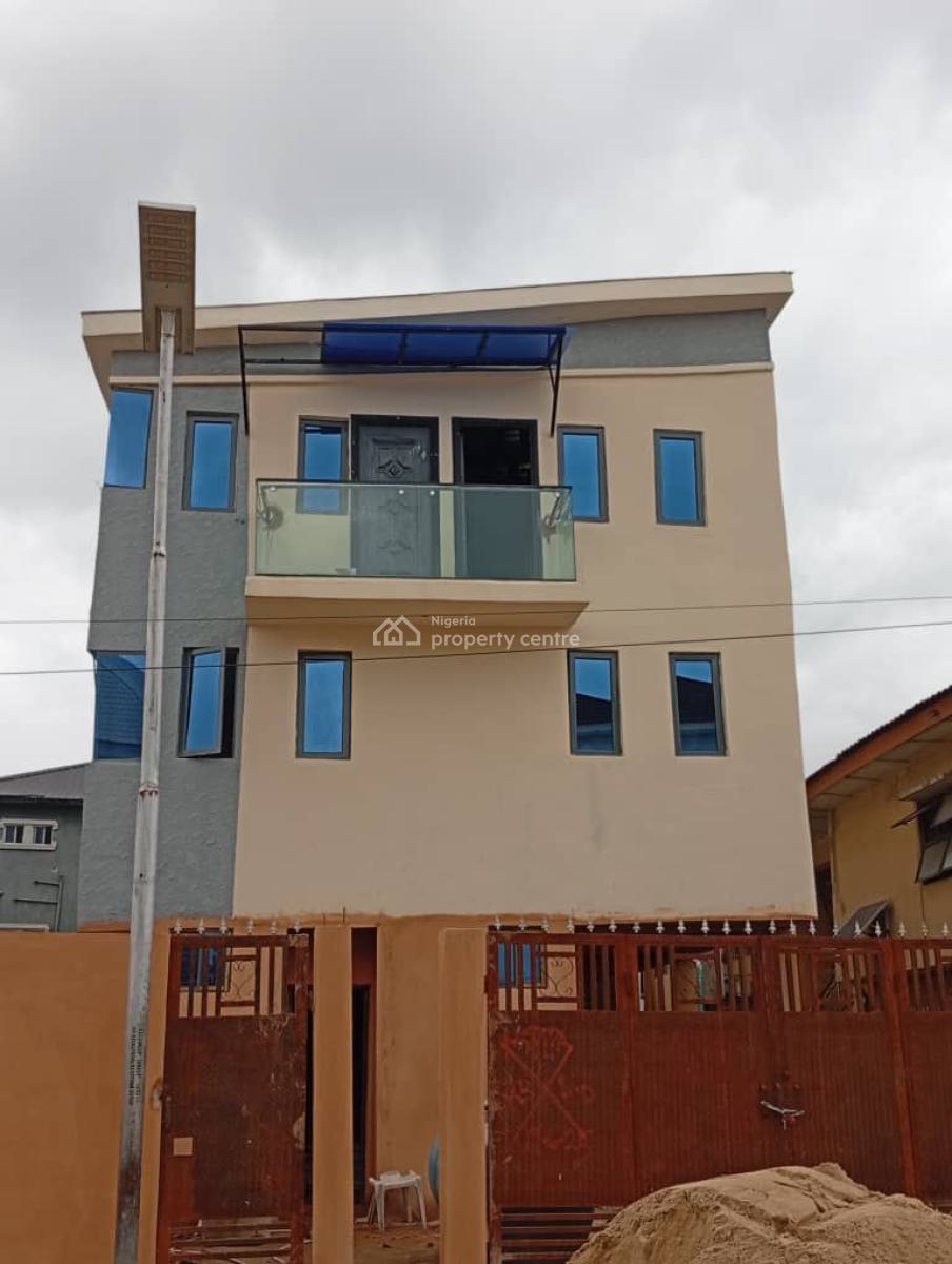 a Newly Built and Standard Self Contain Room, Upflat and Downflat with Pop, Oyadiran Extension, Yaba, Lagos, Self Contain (single Rooms) for Rent