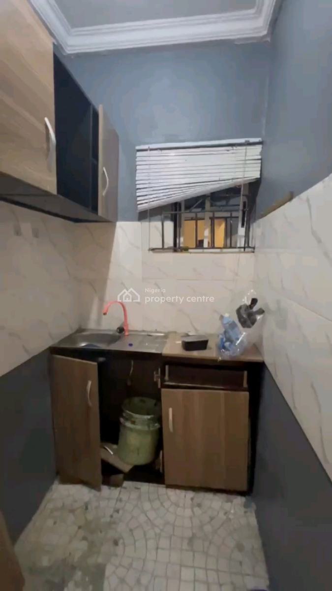a Relatively New ‎and Standard Miniflat, Upstairs with 1toilet and Bat, Apata Street, Shomolu, Lagos, Mini Flat (room and Parlour) for Rent