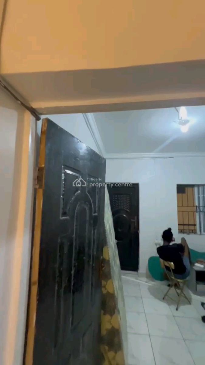 a Relatively New ‎and Standard Miniflat, Upstairs with 1toilet and Bat, Apata Street, Shomolu, Lagos, Mini Flat (room and Parlour) for Rent