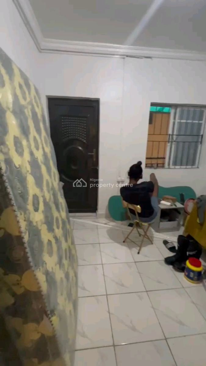 a Relatively New ‎and Standard Miniflat, Upstairs with 1toilet and Bat, Apata Street, Shomolu, Lagos, Mini Flat (room and Parlour) for Rent
