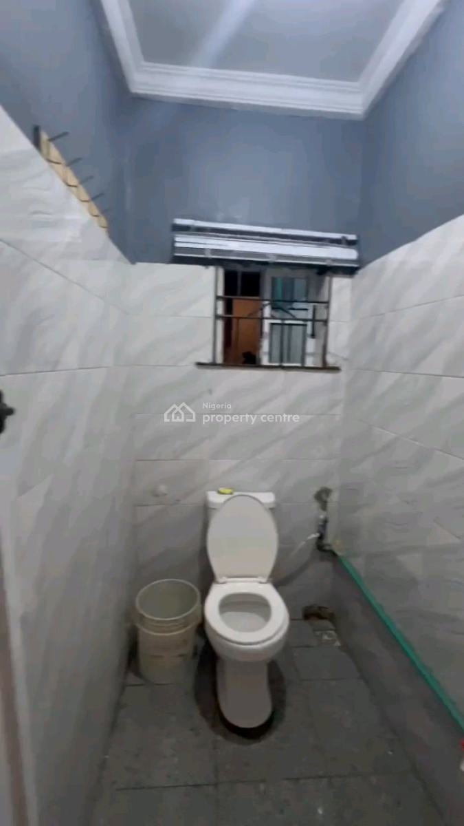 a Relatively New ‎and Standard Miniflat, Upstairs with 1toilet and Bat, Apata Street, Shomolu, Lagos, Mini Flat (room and Parlour) for Rent