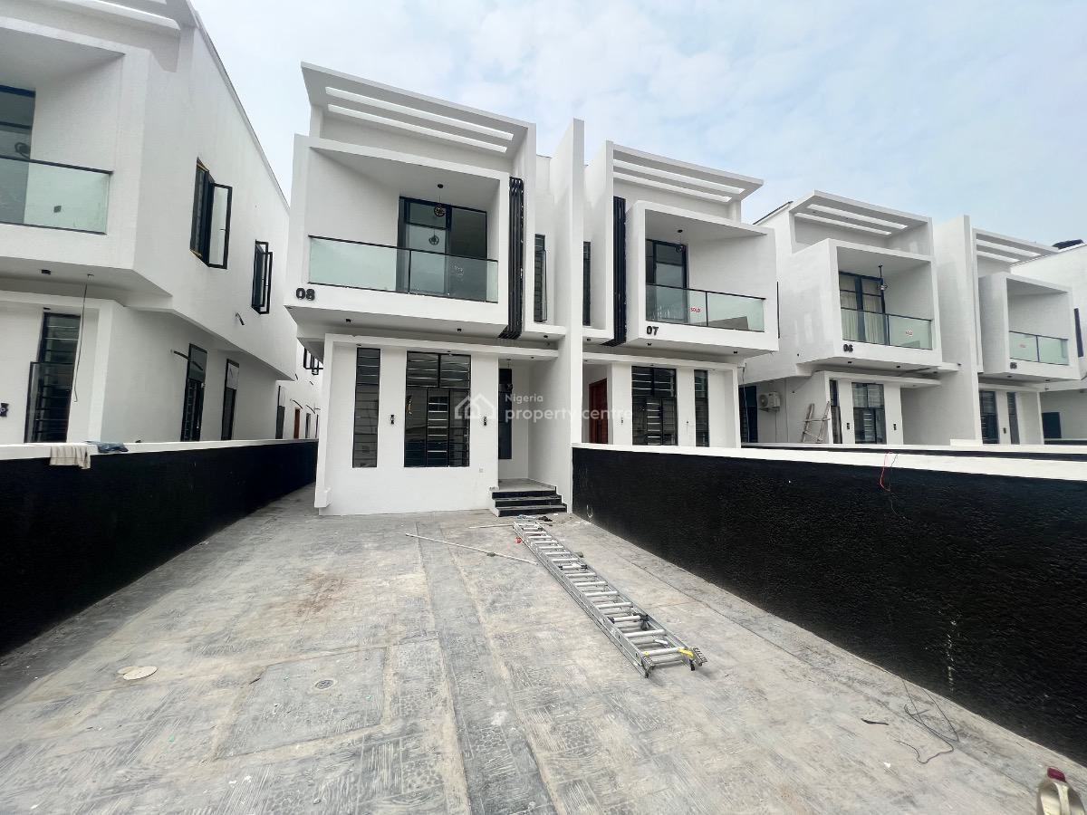 Newly Built 4 Bedroom Semi Detached Duplex in an Estate, Idado, Lekki, Lagos, Detached Duplex for Sale