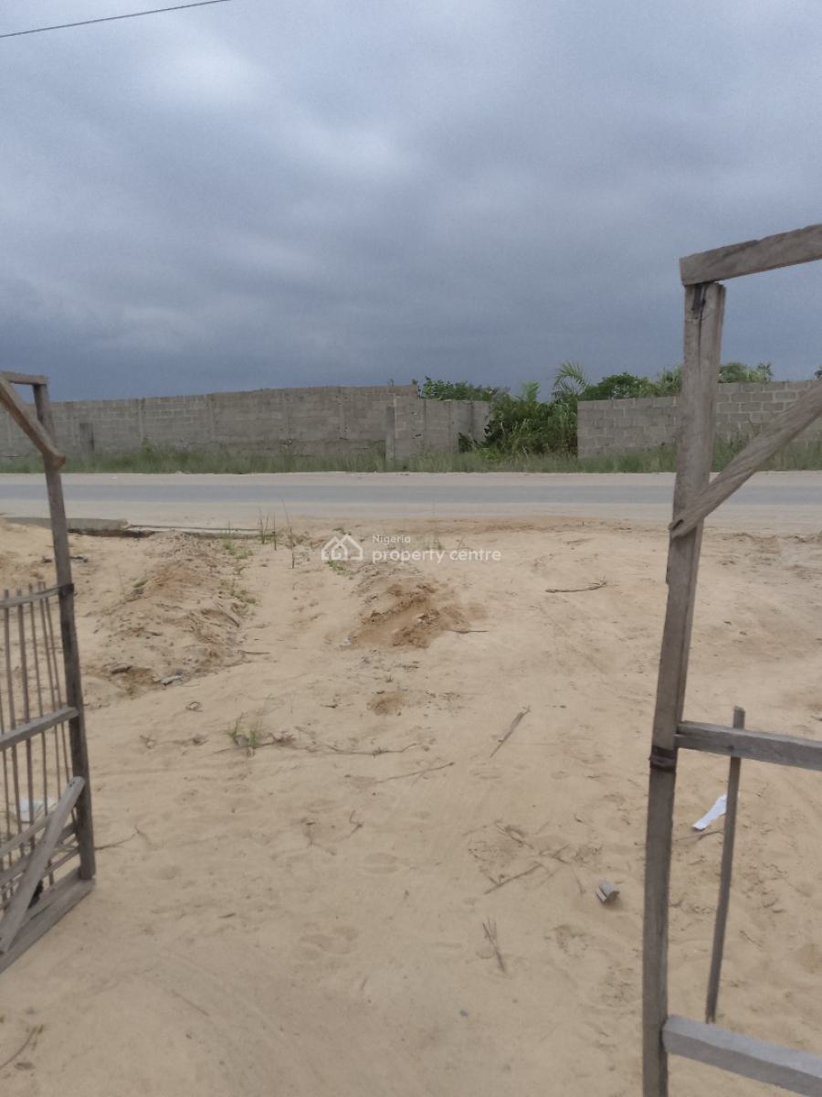 Dry and Sandfilled Fenced Land Off Monastery Road Sangotedo with Cofo, Monastery Road Sangotedo, Sangotedo, Ajah, Lagos, Residential Land for Sale