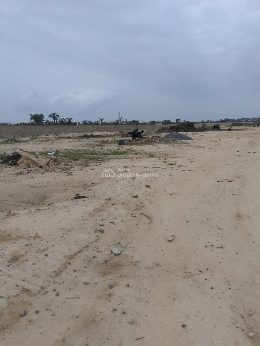 Dry and Sandfilled Fenced Land Off Monastery Road Sangotedo with Cofo, Monastery Road Sangotedo, Sangotedo, Ajah, Lagos, Residential Land for Sale