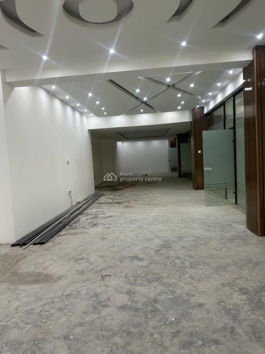 Open Plan Office Space/commercial Building with Elevator & Rooftop, Lekki Phase 1, Lekki, Lagos, Office Space for Rent