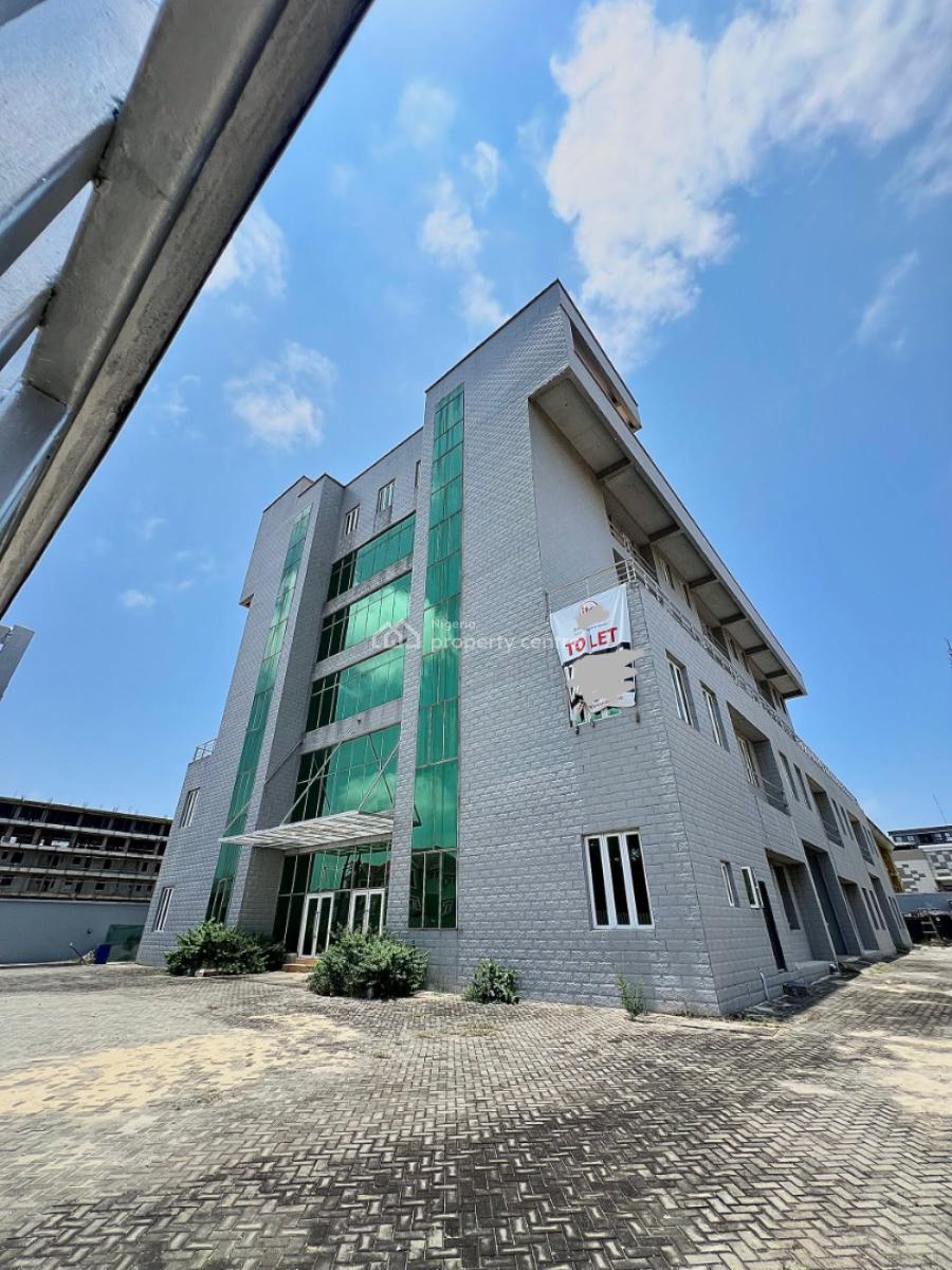 Open Plan Office Space/commercial Building with Elevator & Rooftop, Lekki Phase 1, Lekki, Lagos, Office Space for Rent