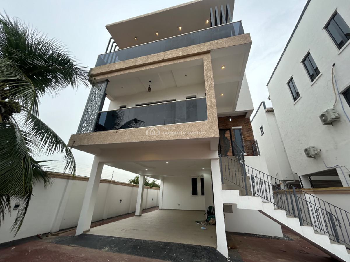 4 Bedroom Duplex with Two Units of a Room & Parlor and 1 Bq on Ground, Gra Phase 2, Magodo, Lagos, Detached Duplex for Sale