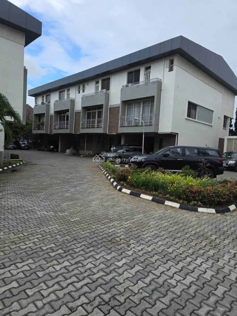 Spacious 4-bedroom with Bq Terrace, Banana Island, Ikoyi, Lagos, Terraced Duplex for Rent