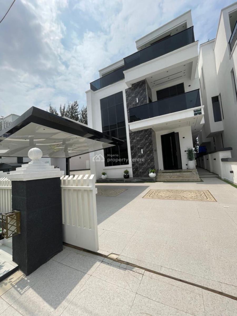 Automated  Luxury 5 Bedroom Fully Detached Duplex with Rooftop Terrace, Mega Mound Estate, Ikota, Lekki, Lagos, Detached Duplex for Sale