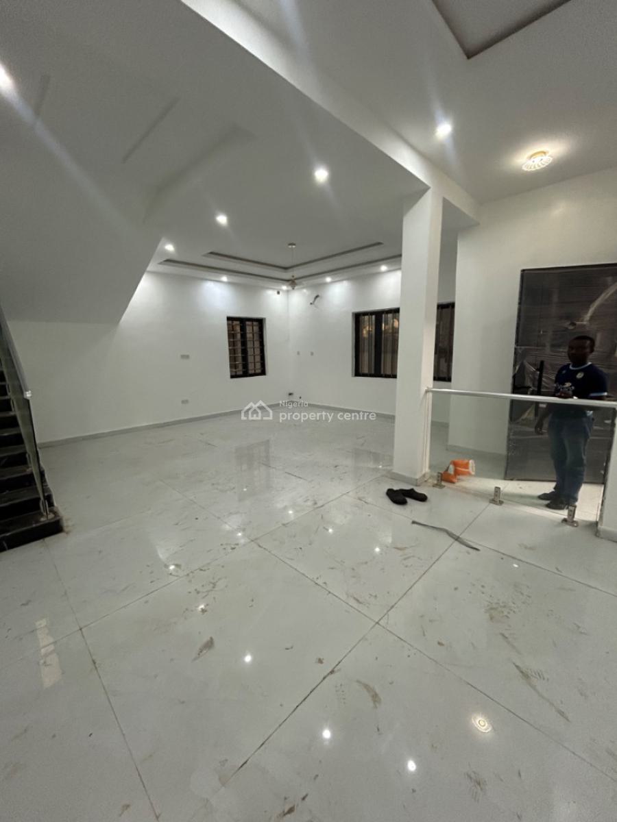 Specious 5 Bedroom Duplex with a Room Bq and Security House, Gra Phase 2, Magodo, Lagos, Detached Duplex for Sale