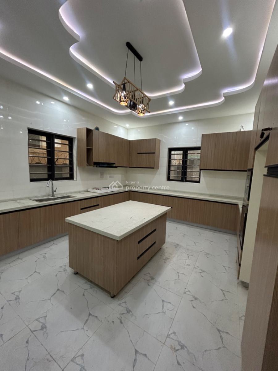 Specious 5 Bedroom Duplex with a Room Bq and Security House, Gra Phase 2, Magodo, Lagos, Detached Duplex for Sale