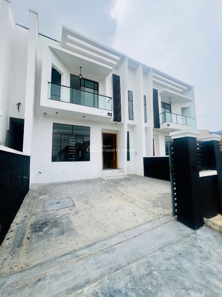 Modern 4 Bedroom Duplex, Idado, Lekki, Lagos, Semi-detached Duplex for Sale