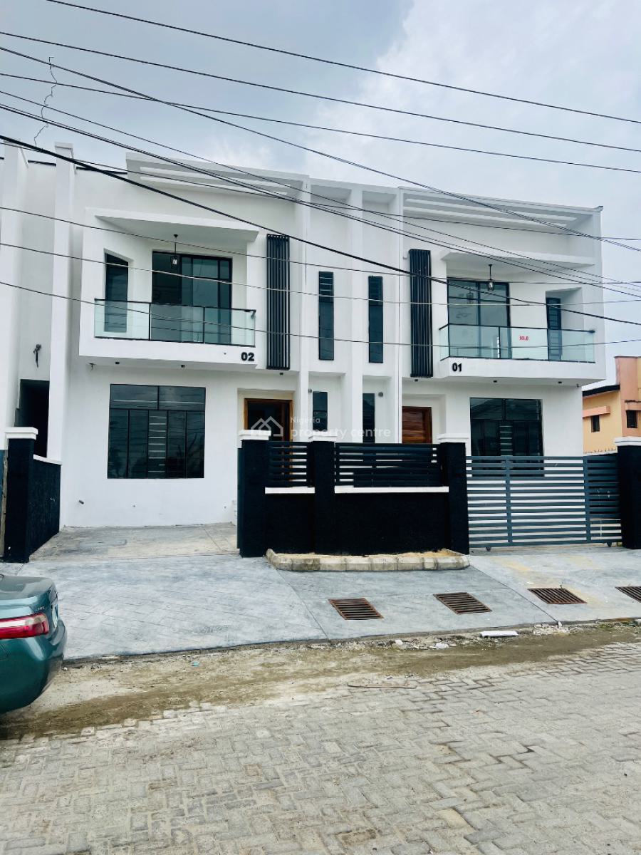 Modern 4 Bedroom Duplex, Idado, Lekki, Lagos, Semi-detached Duplex for Sale