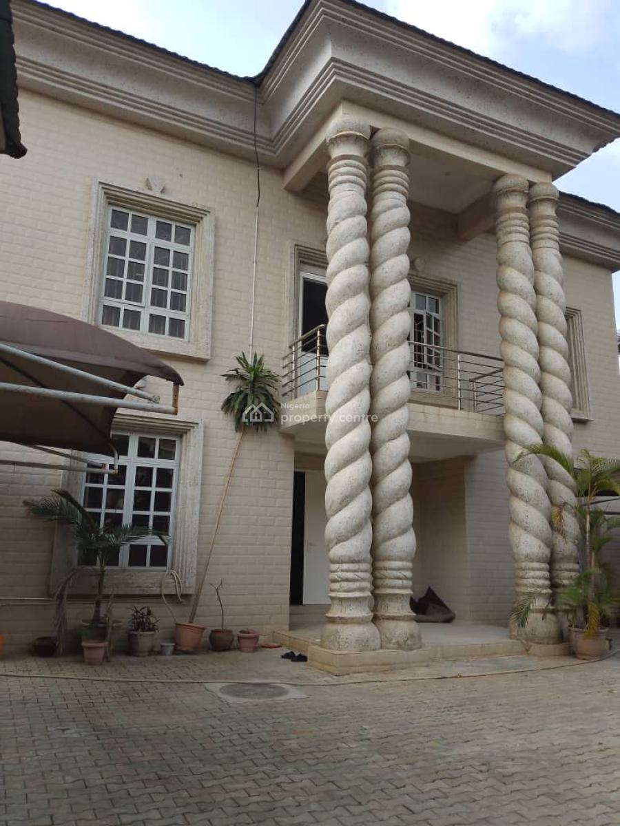 Luxurious 5 Bedroom Fully Detached Service Duplex,2room Bq,chalet,pool, Sweet and Well Secured Neighborhood, Maitama District, Abuja, Detached Duplex for Rent