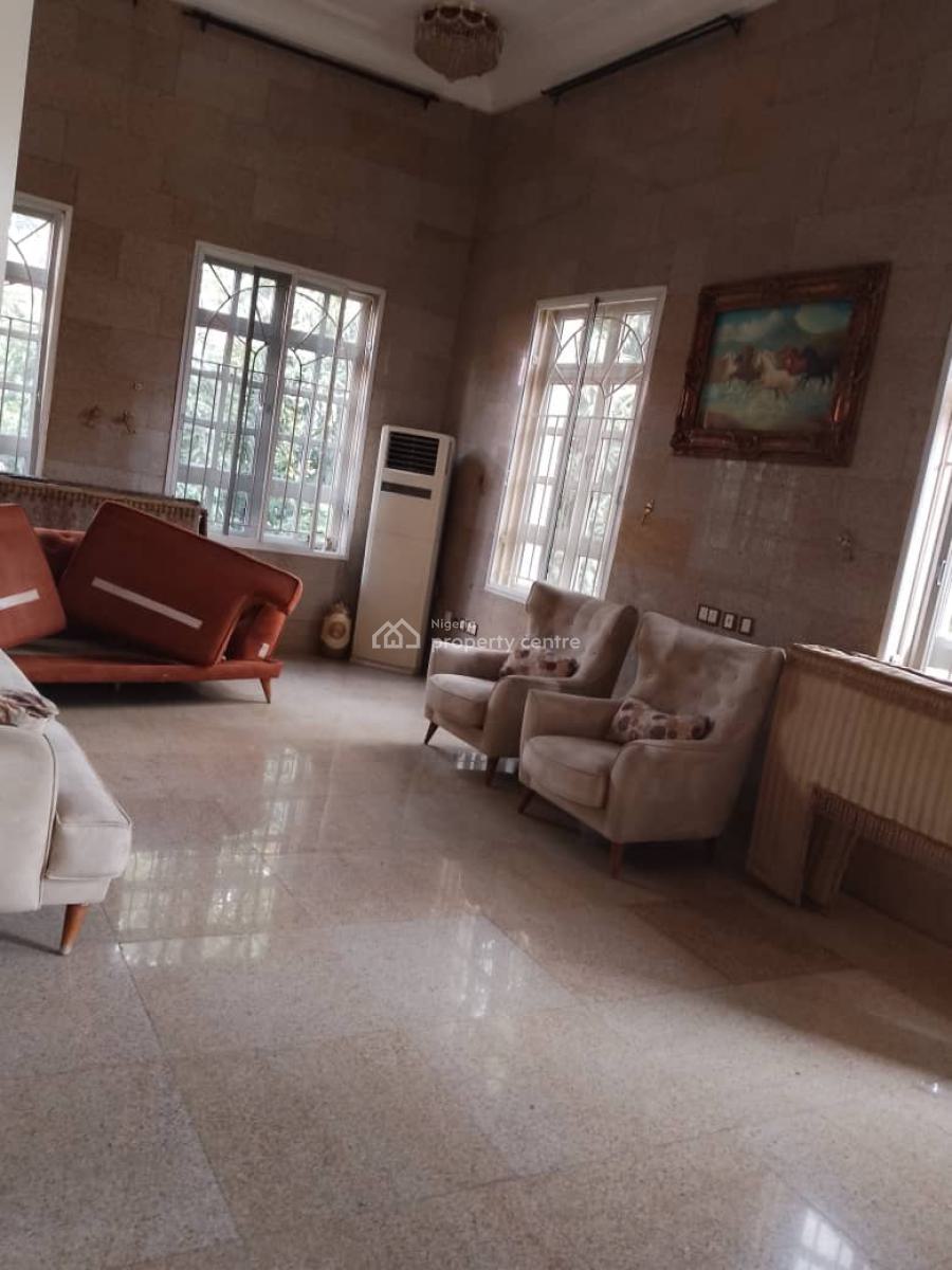 Luxurious 5 Bedroom Fully Detached Service Duplex,2room Bq,chalet,pool, Sweet and Well Secured Neighborhood, Maitama District, Abuja, Detached Duplex for Rent