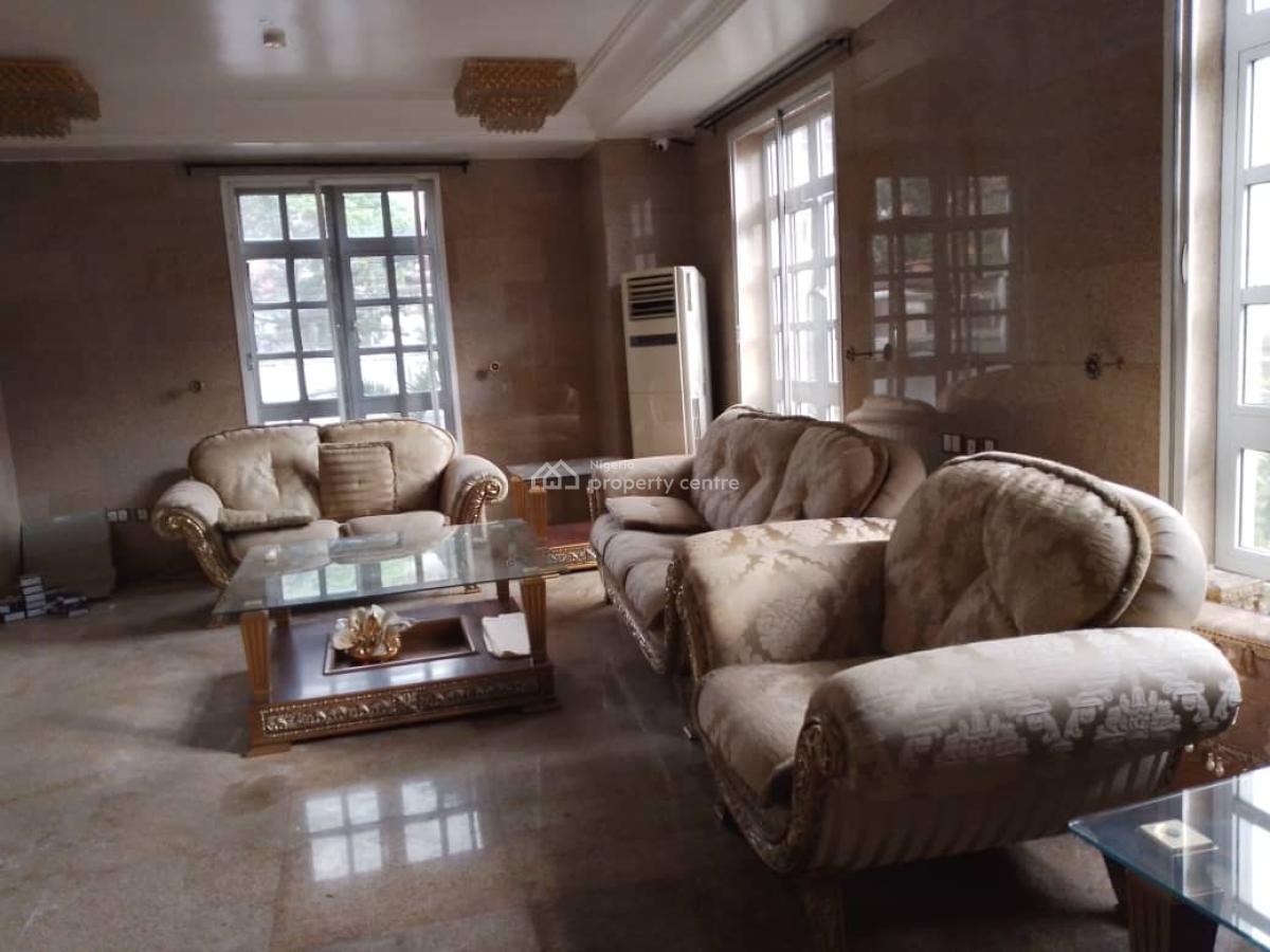 Luxurious 5 Bedroom Fully Detached Service Duplex,2room Bq,chalet,pool, Sweet and Well Secured Neighborhood, Maitama District, Abuja, Detached Duplex for Rent