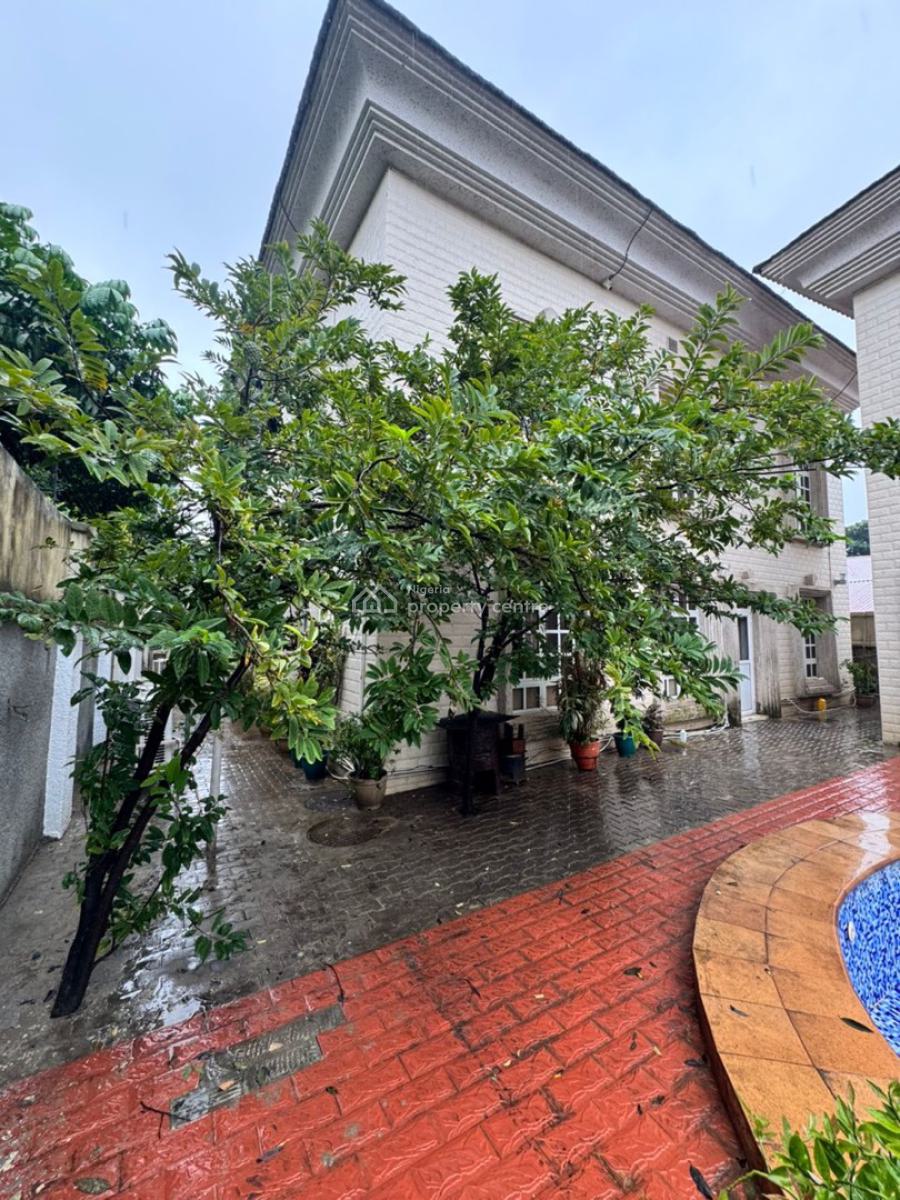 Luxurious 5 Bedroom Fully Detached Service Duplex,2 Room Bq,chalet,pool, Maitama District, Abuja, Detached Duplex for Rent