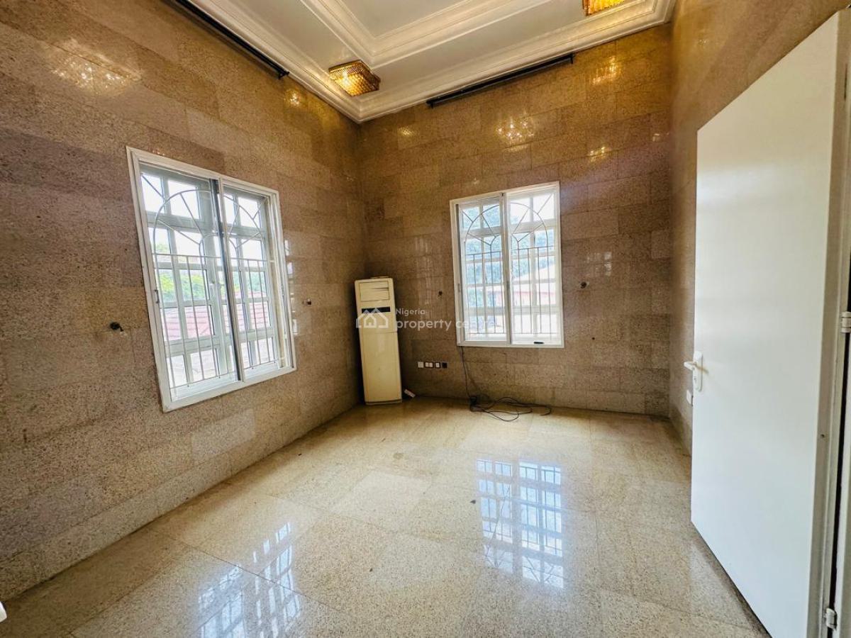 Luxurious 5 Bedroom Furnished Detached Duplex,2 Room Bq,chalet,pool, Serene and Well Secured Neighborhood, Maitama District, Abuja, Detached Duplex for Rent