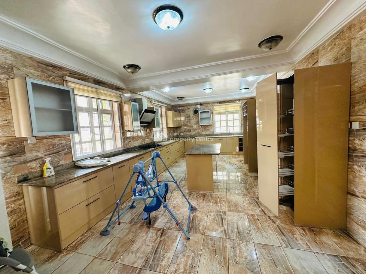 Luxurious 5 Bedroom Furnished Detached Duplex,2 Room Bq,chalet,pool, Serene and Well Secured Neighborhood, Maitama District, Abuja, Detached Duplex for Rent