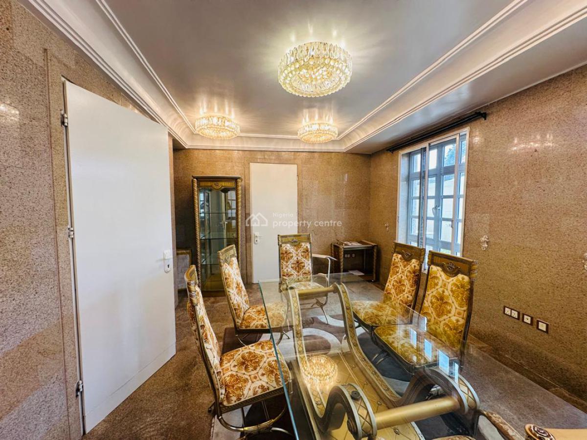 Luxurious 5 Bedroom Furnished Detached Duplex,2 Room Bq,chalet,pool, Serene and Well Secured Neighborhood, Maitama District, Abuja, Detached Duplex for Rent