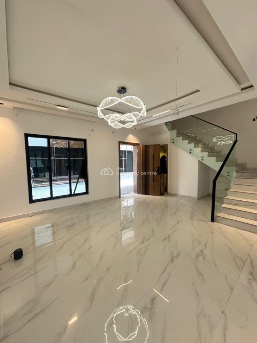 Smart 4 Bedroom Terraced Duplex with Bq and Pool in a Secure Estate, Lekki Phase 1, Lekki, Lagos, Terraced Duplex for Sale