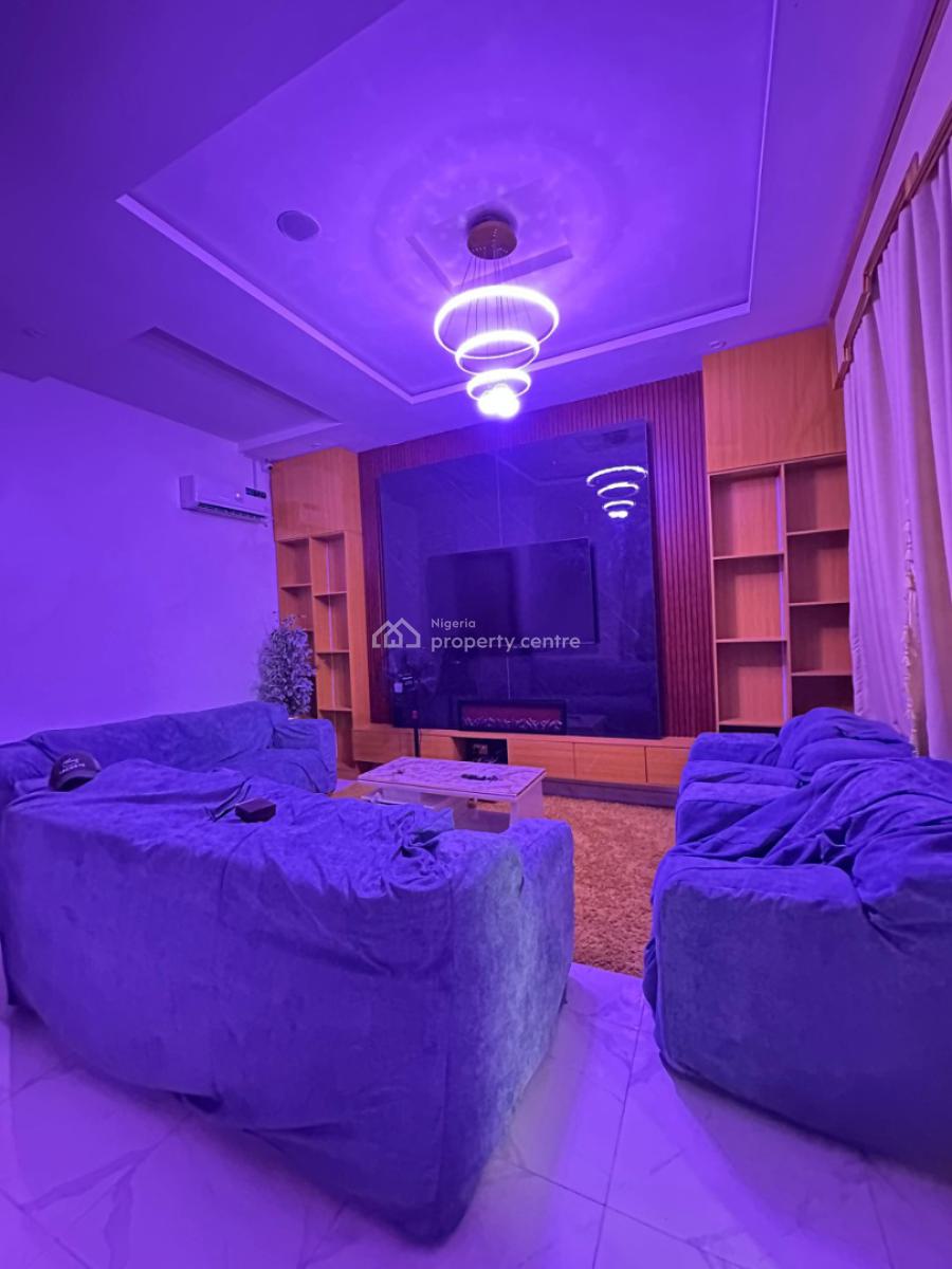Partly Furnished 3 Bedrooms Terraced Duplex with Bq., Ikota, Lekki, Lagos, Terraced Duplex for Rent