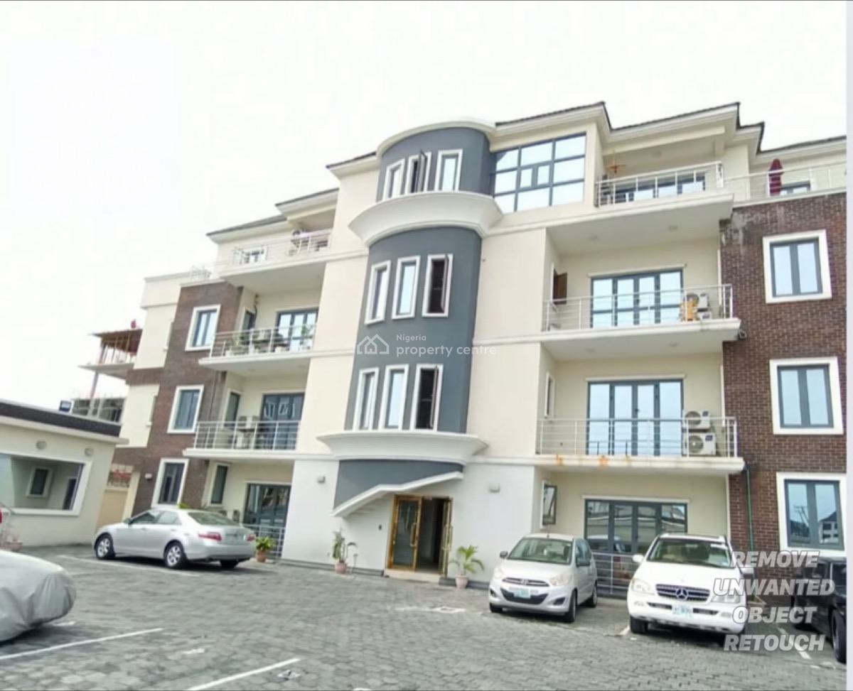 Fully Serviced 3bedroom Apartment with Bq, Gym and Pool, Lekki Phase 1, Lekki, Lagos, Flat / Apartment for Rent