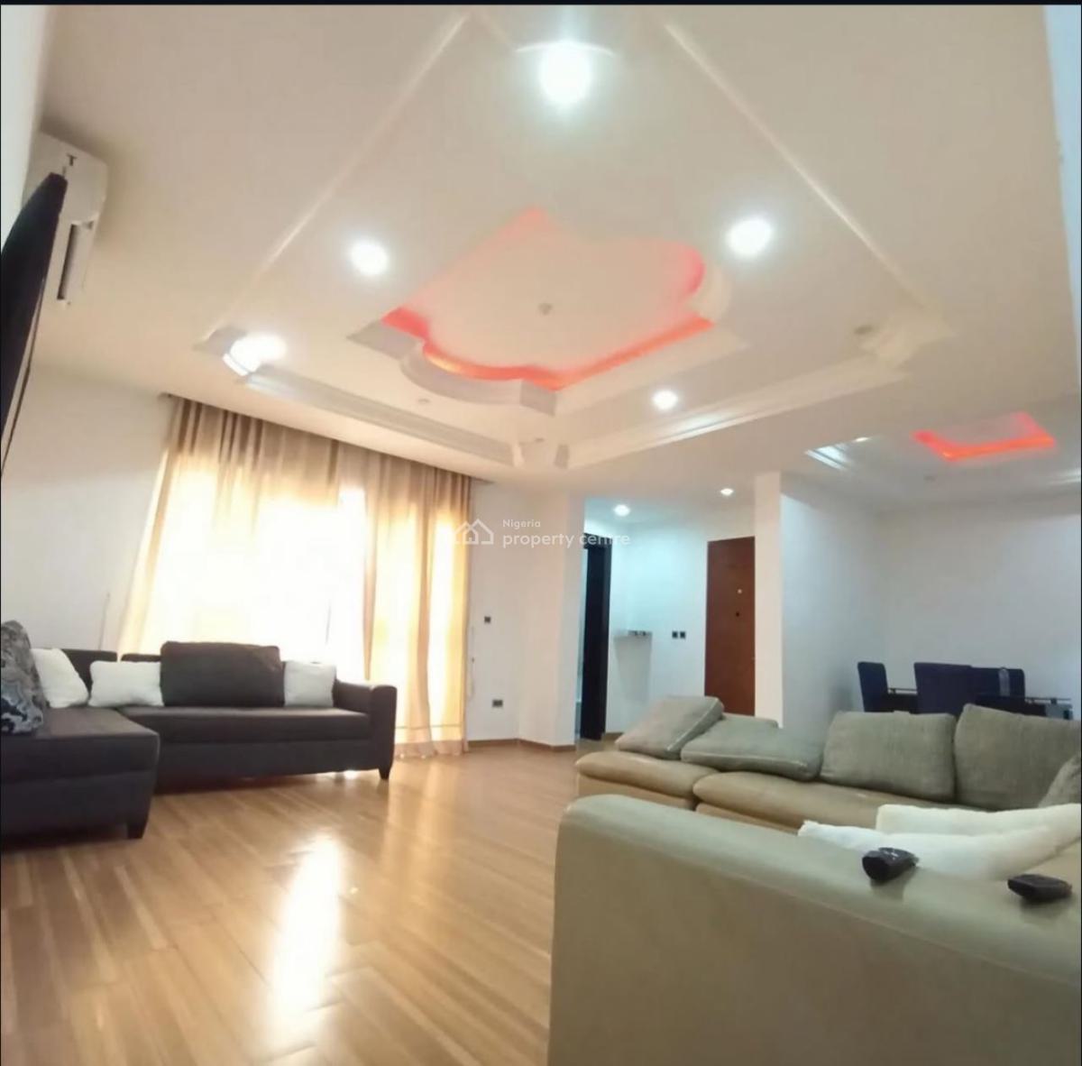 Fully Serviced 3bedroom Apartment with Bq, Gym and Pool, Lekki Phase 1, Lekki, Lagos, Flat / Apartment for Rent