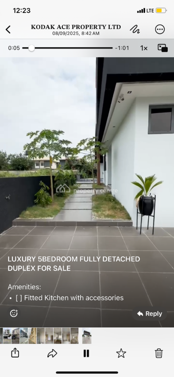 Luxury 5bed Fully Detached Duplex in Ajah, Ajah,lekki ,lagos ,nigeria, Ajah, Lagos, Detached Duplex for Sale