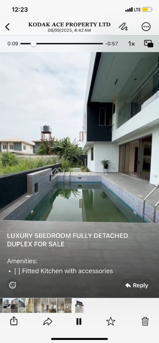 Luxury 5bed Fully Detached Duplex in Ajah, Ajah,lekki ,lagos ,nigeria, Ajah, Lagos, Detached Duplex for Sale