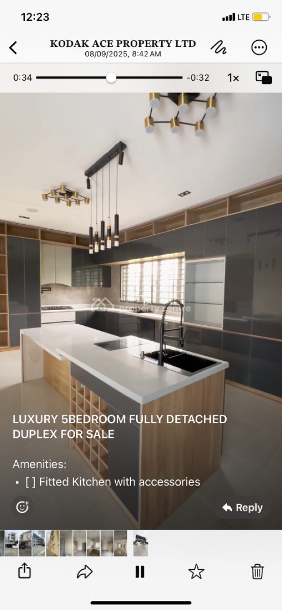 Luxury 5bed Fully Detached Duplex in Ajah, Ajah,lekki ,lagos ,nigeria, Ajah, Lagos, Detached Duplex for Sale