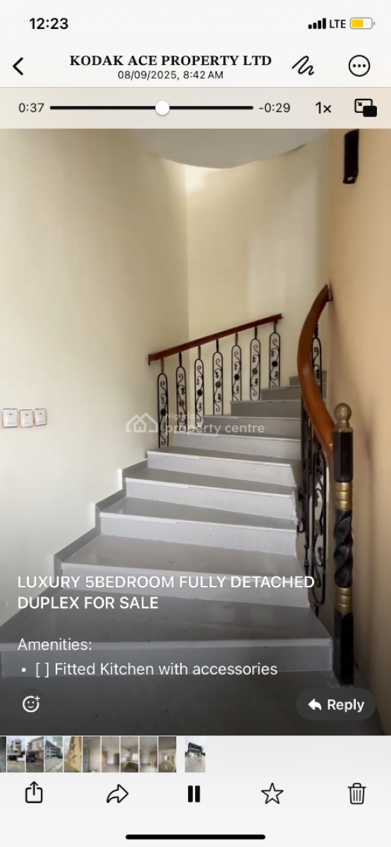 Luxury 5bed Fully Detached Duplex in Ajah, Ajah,lekki ,lagos ,nigeria, Ajah, Lagos, Detached Duplex for Sale