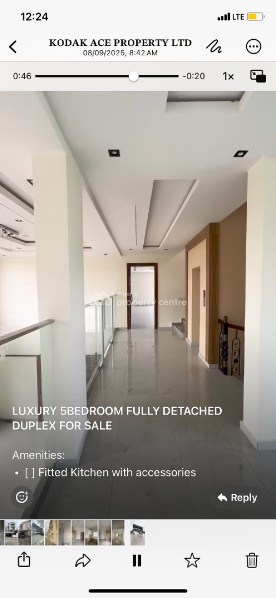 Luxury 5bed Fully Detached Duplex in Ajah, Ajah,lekki ,lagos ,nigeria, Ajah, Lagos, Detached Duplex for Sale