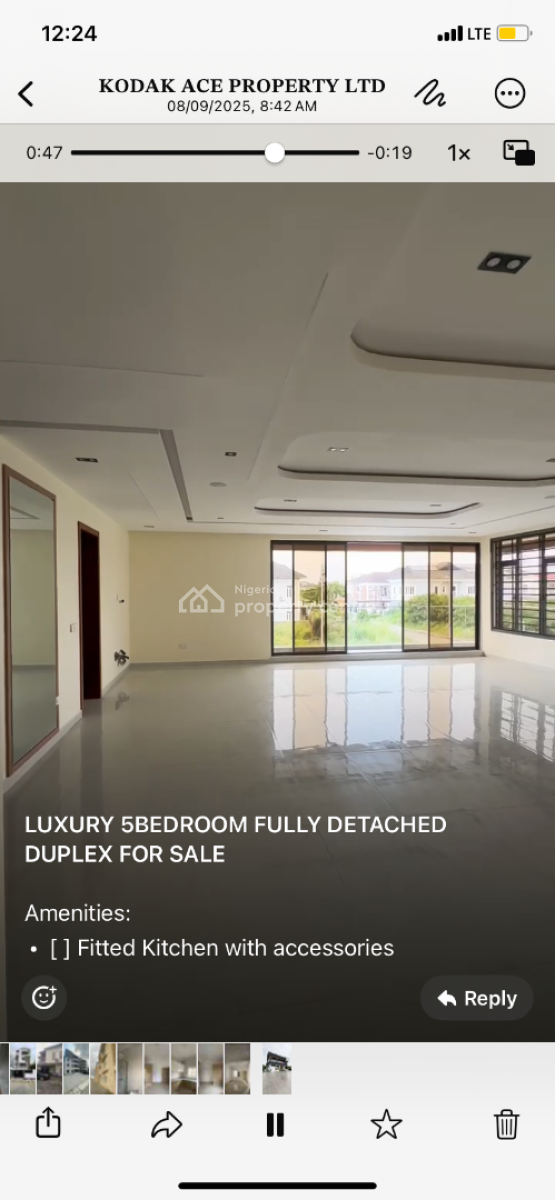 Luxury 5bed Fully Detached Duplex in Ajah, Ajah,lekki ,lagos ,nigeria, Ajah, Lagos, Detached Duplex for Sale