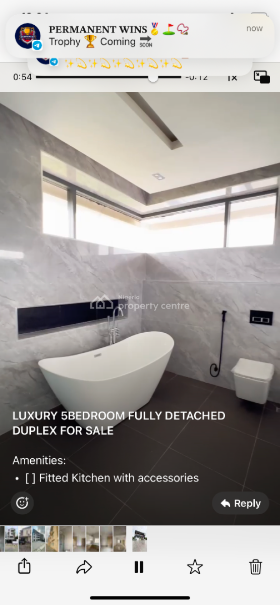 Luxury 5bed Fully Detached Duplex in Ajah, Ajah,lekki ,lagos ,nigeria, Ajah, Lagos, Detached Duplex for Sale