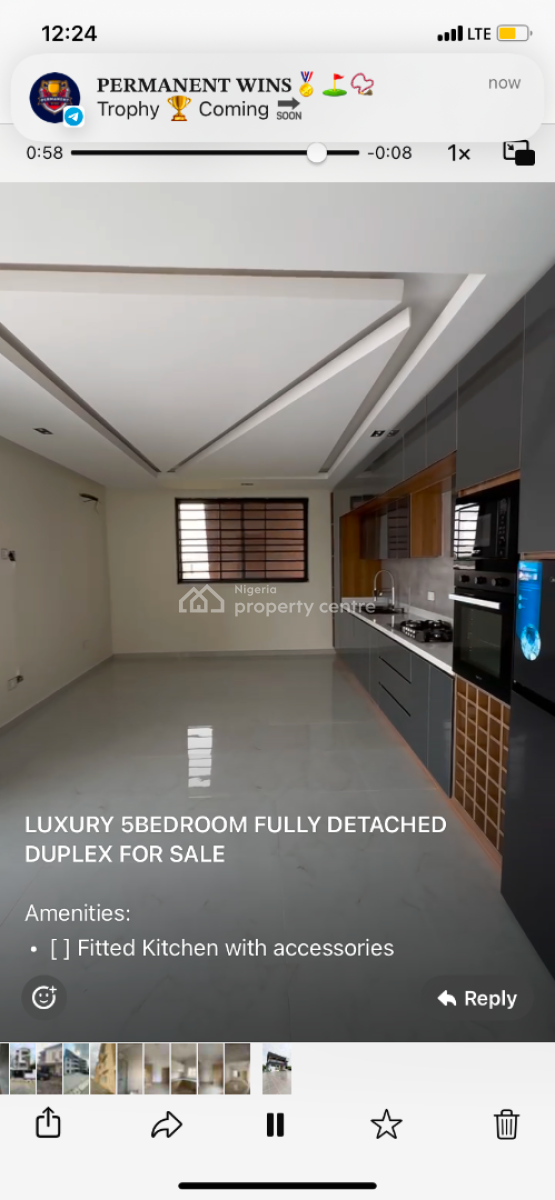 Luxury 5bed Fully Detached Duplex in Ajah, Ajah,lekki ,lagos ,nigeria, Ajah, Lagos, Detached Duplex for Sale
