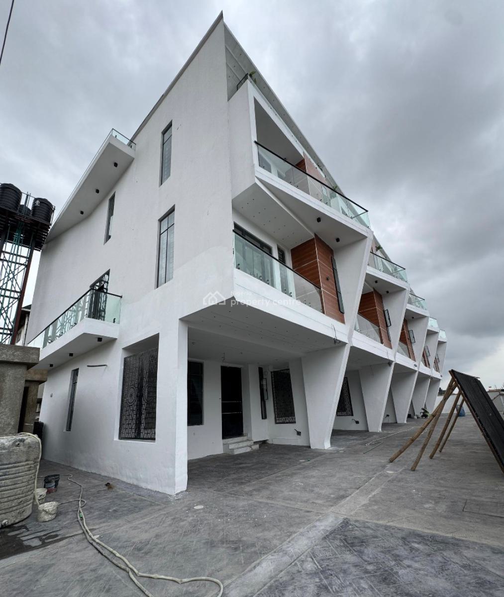 Contemporary 4 Bedroom Terrace Duplex with a Bq, Ikate, Lekki, Lagos, Terraced Duplex for Sale
