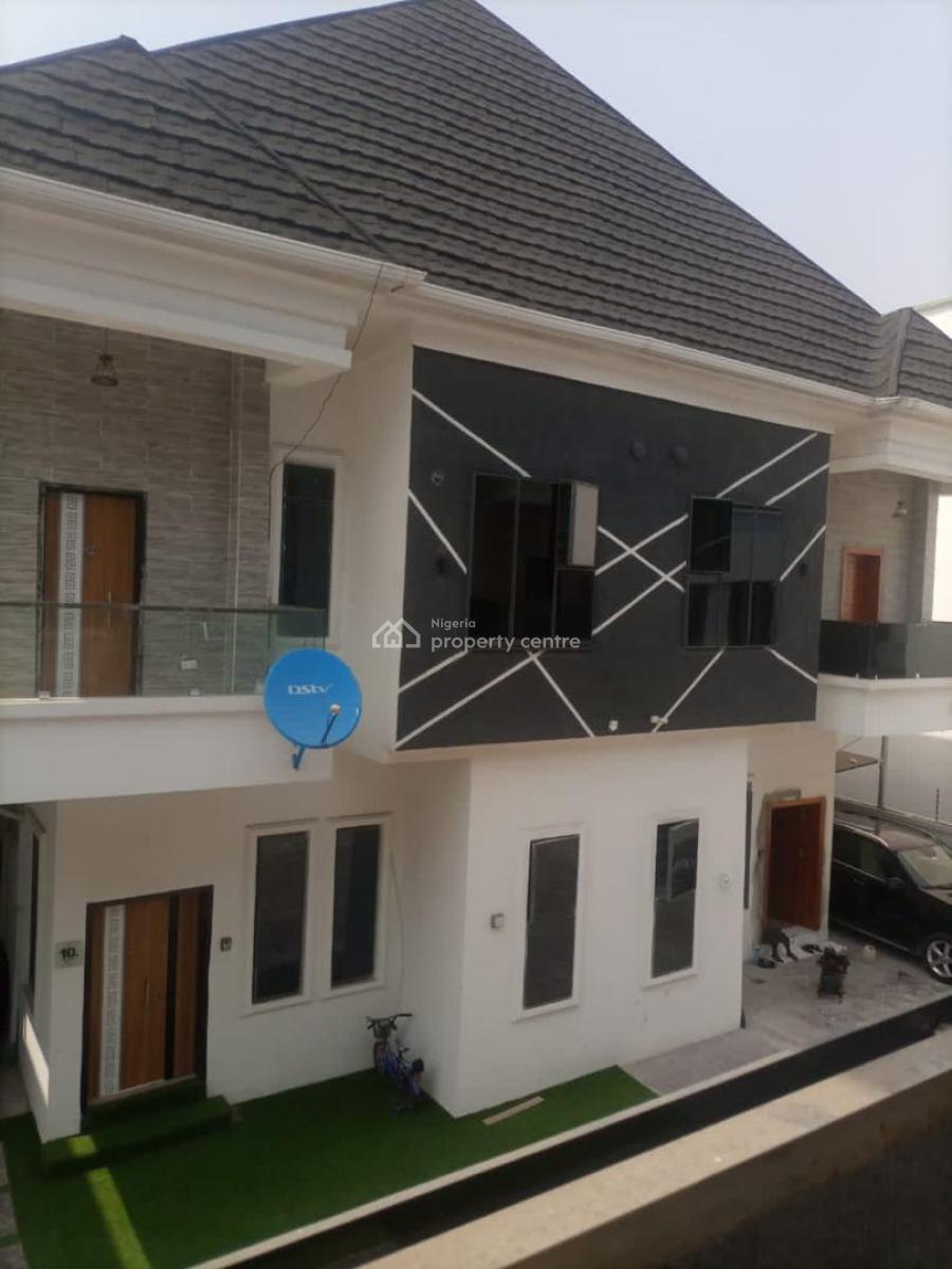 4 Bedroom Semi Detached Duplex with B/q, Royal Pine Estate, Orchid Road Lekki, Lekki, Lagos, Semi-detached Duplex for Sale
